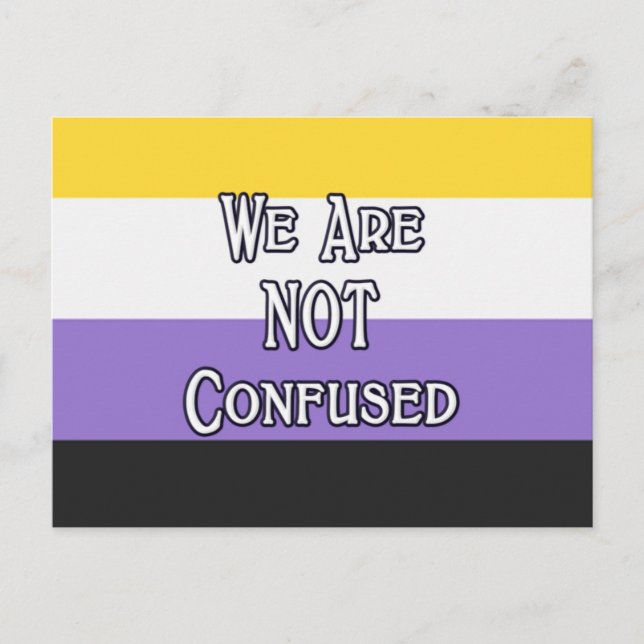 Enby We Are... Postcard (Front)