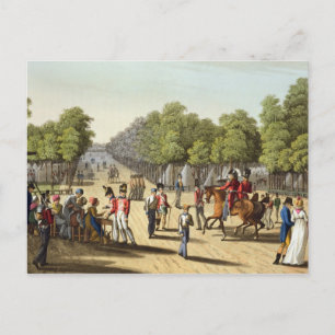 Encampment of the British Army in the Bois de Boul Postcard