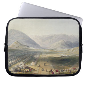 Encampment of the Kandahar Army under General Nott Laptop Sleeve