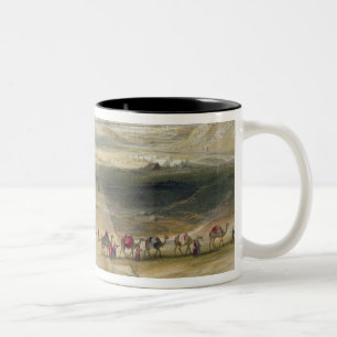 Encampment of the Kandahar Army under General Nott Two-Tone Coffee Mug