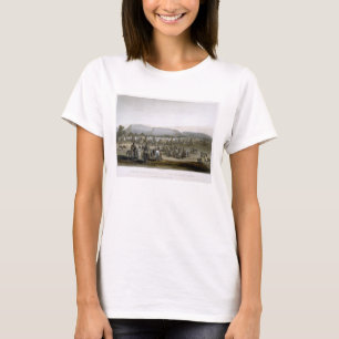 Encampment of the Piekann Indians, plate 43 from V T-Shirt