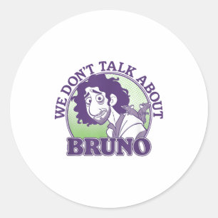 Encanto - We Don't Talk About Bruno Classic Round Sticker