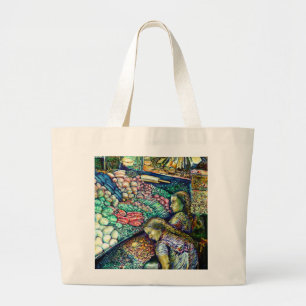 Enceladus Large Tote Bag