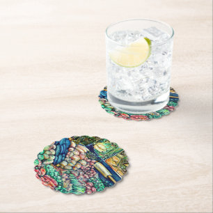 Enceladus Paper Coaster
