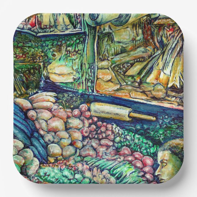 Enceladus Paper Plate (Front)