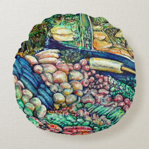 Enceladus Round Cushion