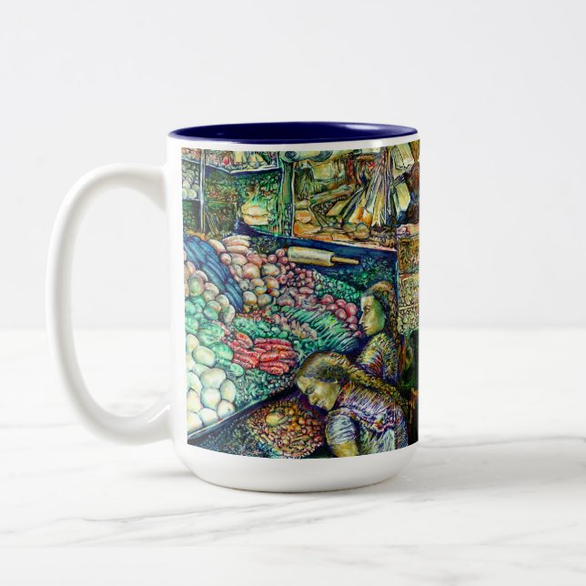 Enceladus Two-Tone Coffee Mug (Left)