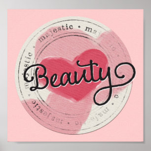enchant-circle-beauty PRECIOUS PINK BEAUTY MAJESTI Poster