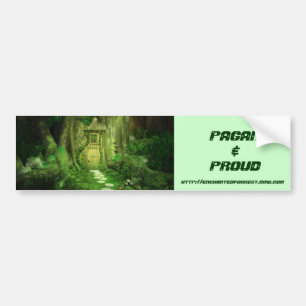 Enchantd Forest Bumper Sticker