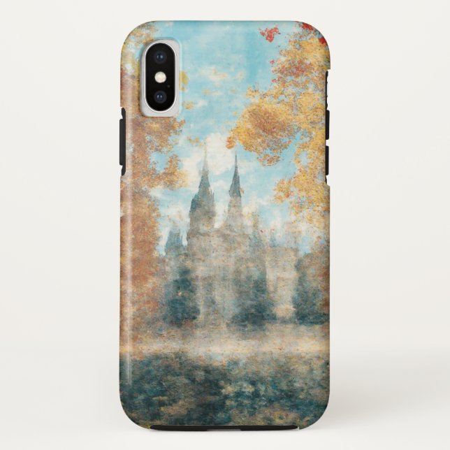 Enchanted Autumn Castle Mobile Case (Back)