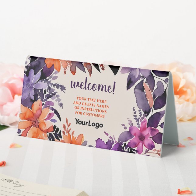 Enchanted Autumn Floral Magic Logo  (In SItu (Wedding))