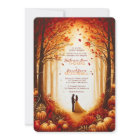 Enchanted Autumn Harvest Silhouette Wedding