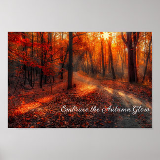 Enchanted Autumn Trail Poster