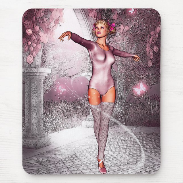 Enchanted Ballerina Mouse Pad (Front)