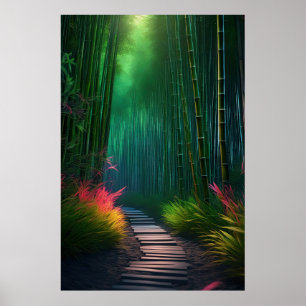 Enchanted Bamboo Wonderland Poster