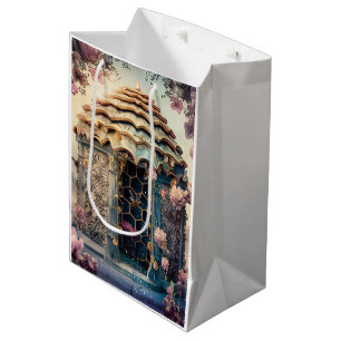 Enchanted Bee Garden Fantasy (3) Medium Gift Bag