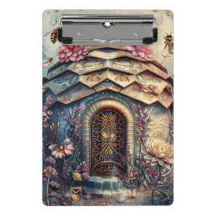Enchanted Bee Garden Fantasy (8) Mini Clipboard