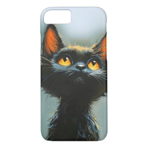Enchanted Black Cat iPhone 8/7 Case