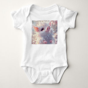 Enchanted Blossom Piglet - Baby Bodysuit