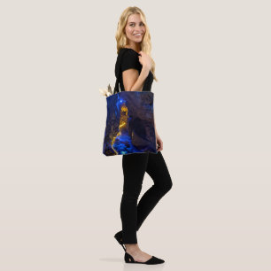 Enchanted Blue Cave Path, Rock City Tote Bag