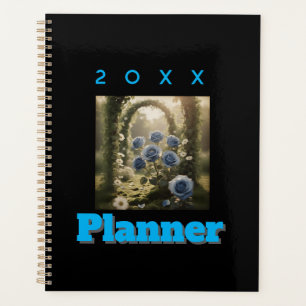 Enchanted Blue Rose – Elegant Romantic Floral Planner