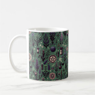 Enchanted Botanica: Magical Herbs & Witchcraft Coffee Mug