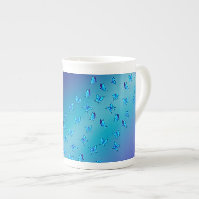 Enchanted Butterflies  Bone China Mug (Front Right)