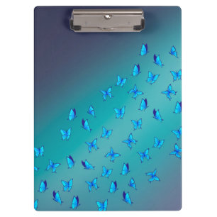 Enchanted Butterflies Green Clipboard