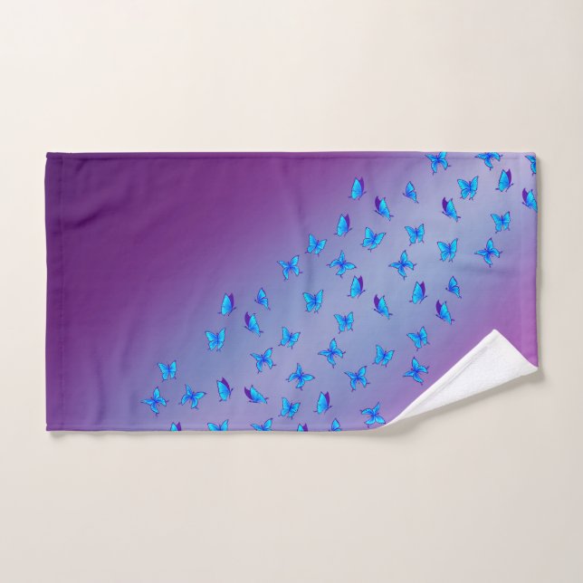 Enchanted Butterflies  Hand Towel (Hand Towel)