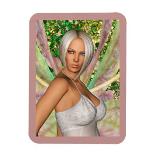 Enchanted Butterfly Fairy Magnet