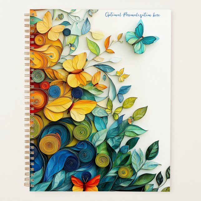 Enchanted Butterfly Garden Planner (Front)
