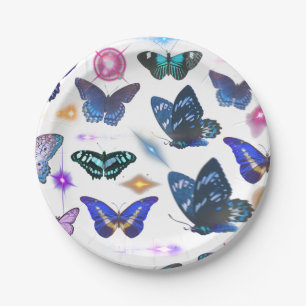 Enchanted Butterfly Paper Plate