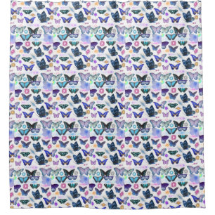 Enchanted Butterfly Shower Curtain