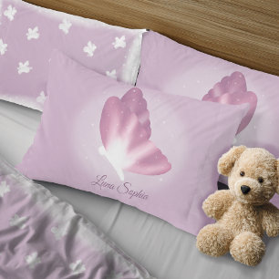 Enchanted butterfly standard pillow cases