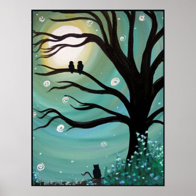 Enchanted canvas print (Front)