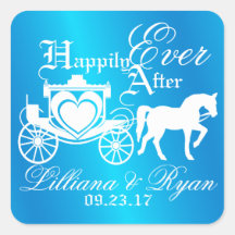 Enchanted Carriage Fairy Tale Blue