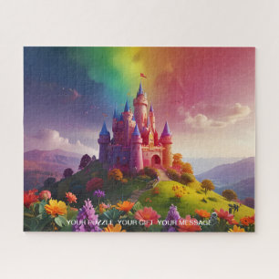 Enchanted Castle on the Hill Jigsaw Puzzle