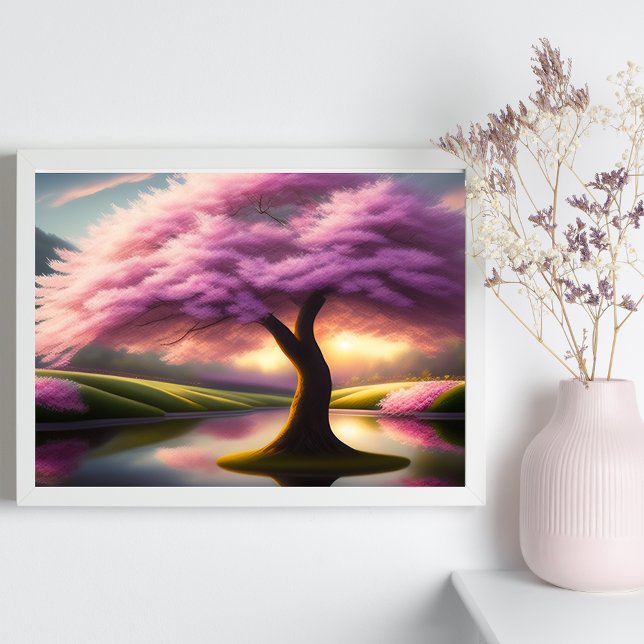 Enchanted Cherry Blossom Tree Poster (Creator Uploaded)