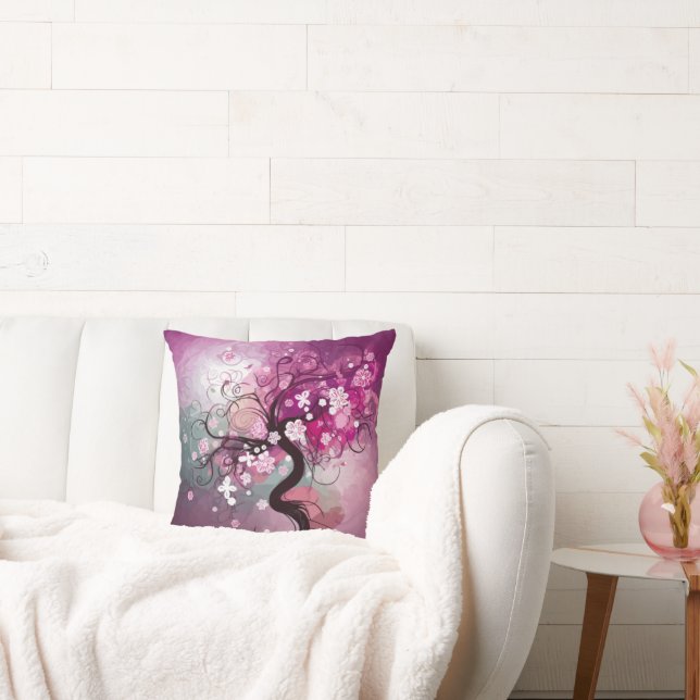 Enchanted Cherry Dance Cushion (Couch)