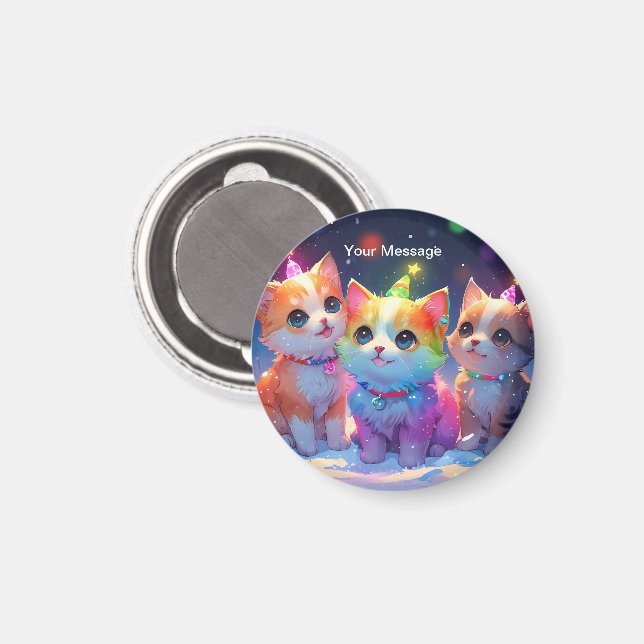 Enchanted Christmas Glow Magnet (Front/Back)