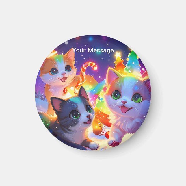 Enchanted Christmas Glow Magnet (Front)