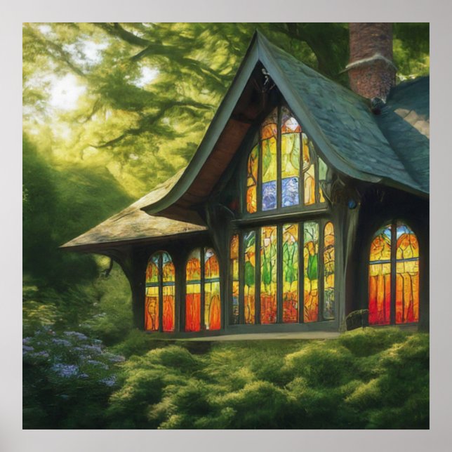 Enchanted Cottage Poster (Front)