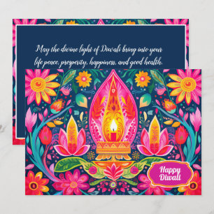 Enchanted Diwali Gardens card
