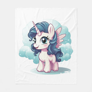 🌈 "Enchanted Dreams" Unicorn Fleece Blanket 🦄