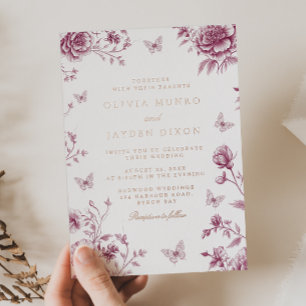 Enchanted Dusty Rose & Rose Gold Wedding