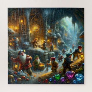 Enchanted Dwarven Gem Mine Jigsaw Puzzle