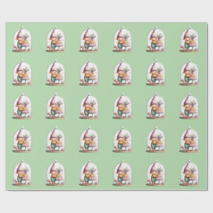 Enchanted Elf North Pole Christmas Wrapping Paper