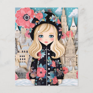 Enchanted Ensembles: Paper Dolls in Neuschwanstein