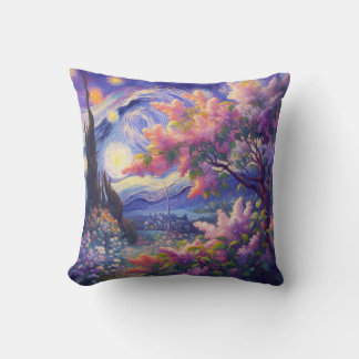 “Enchanted Evening Blossoms” Cushion