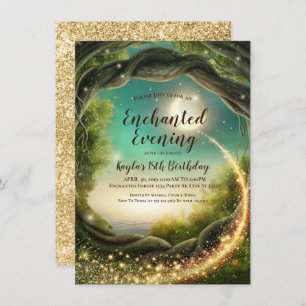 Enchanted Evening, Glitter Invitations